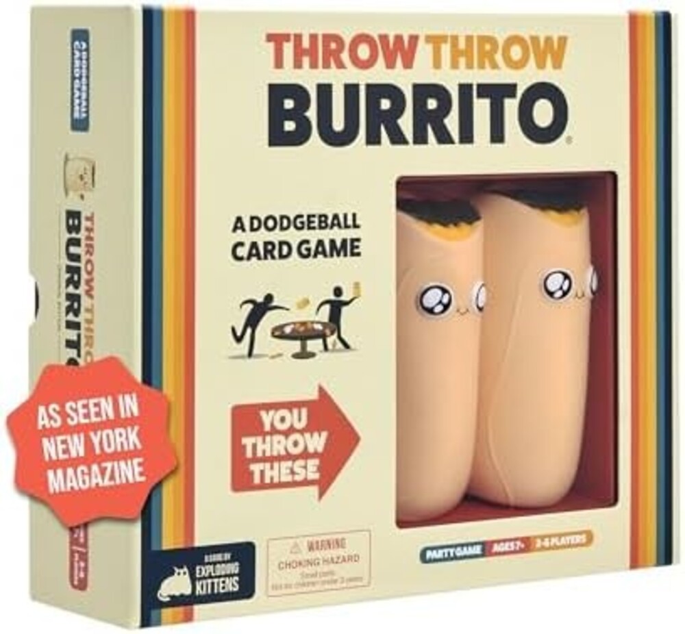 Throw Throw Burrito Family Game, 2-6 Players, Ages 7+